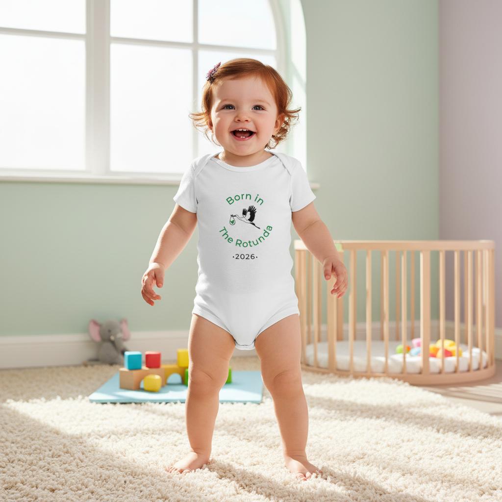 Rotunda Rainbow 2026 Short-sleeved Onesie - Dark Green