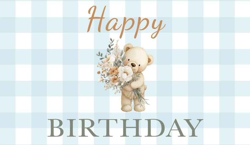 Happy Birthday gift card