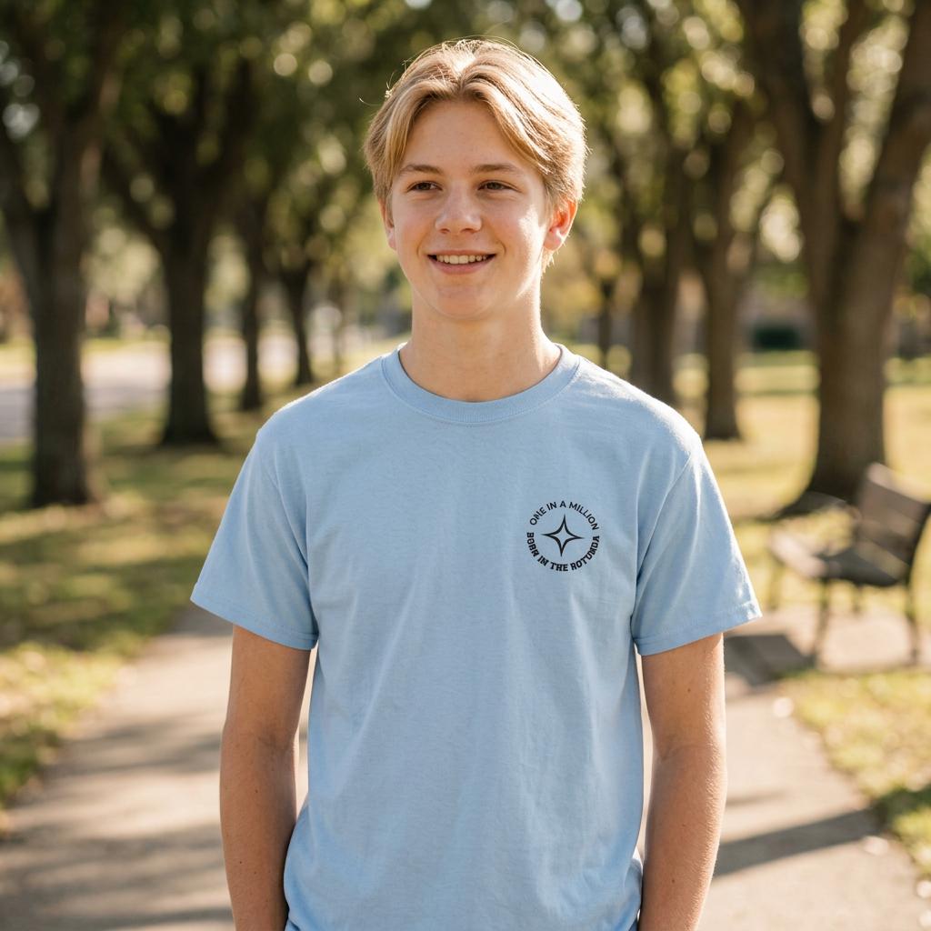One in a Million Men's T-shirt - Minimal Design - Teens to Adults