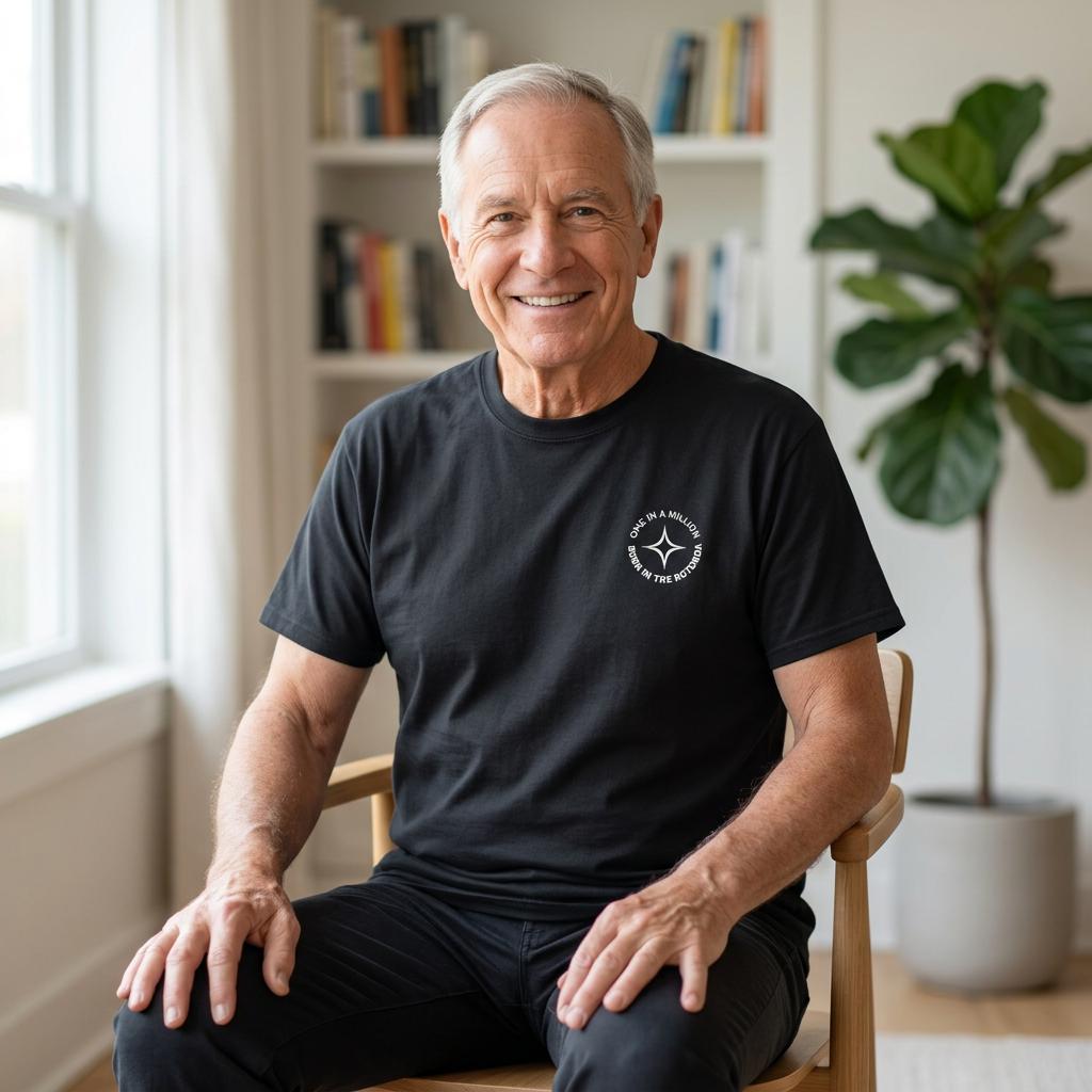 One in a Million Men's T-shirt - Minimal Design - Teens to Adults