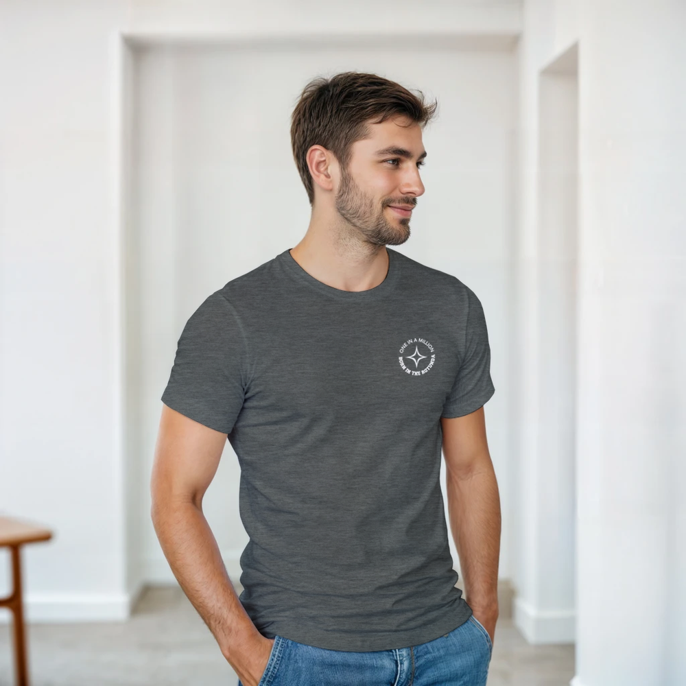 One in a Million Men's T-shirt - Minimal Design - Teens to Adults