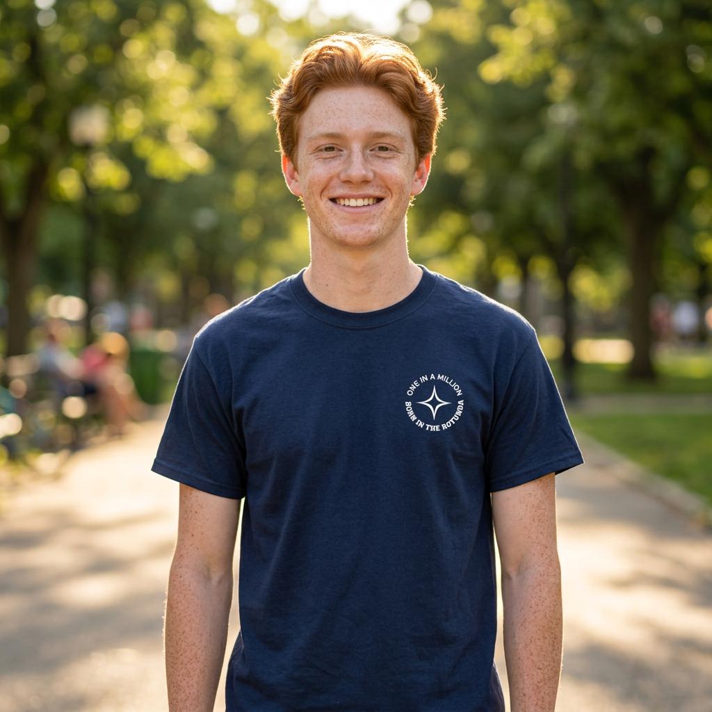 One in a Million Men's T-shirt - Minimal Design - Teens to Adults
