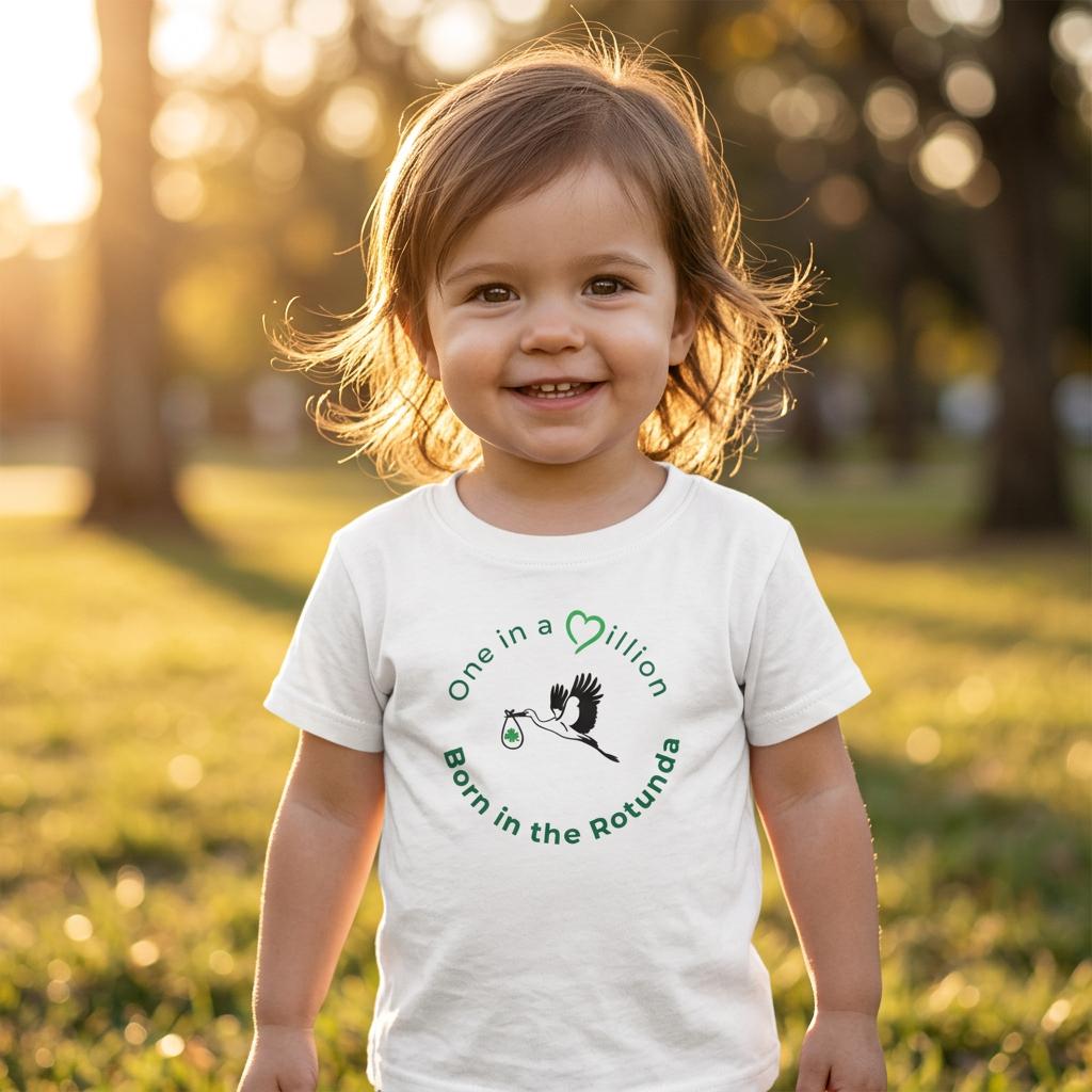 One in a Million Toddler T-shirt - Stork Design - 6 months to 2 years