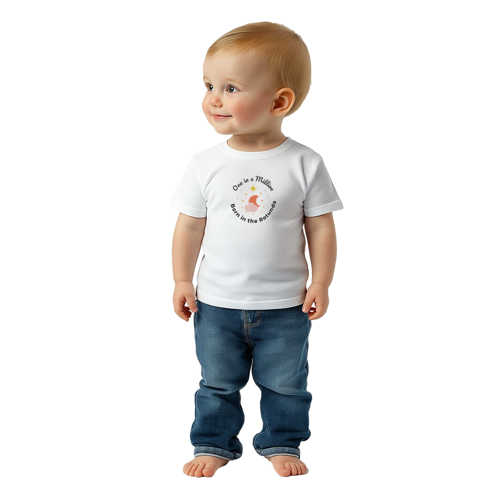 One in a Million Toddler T-shirt - Star Design - 6 months to 2 years