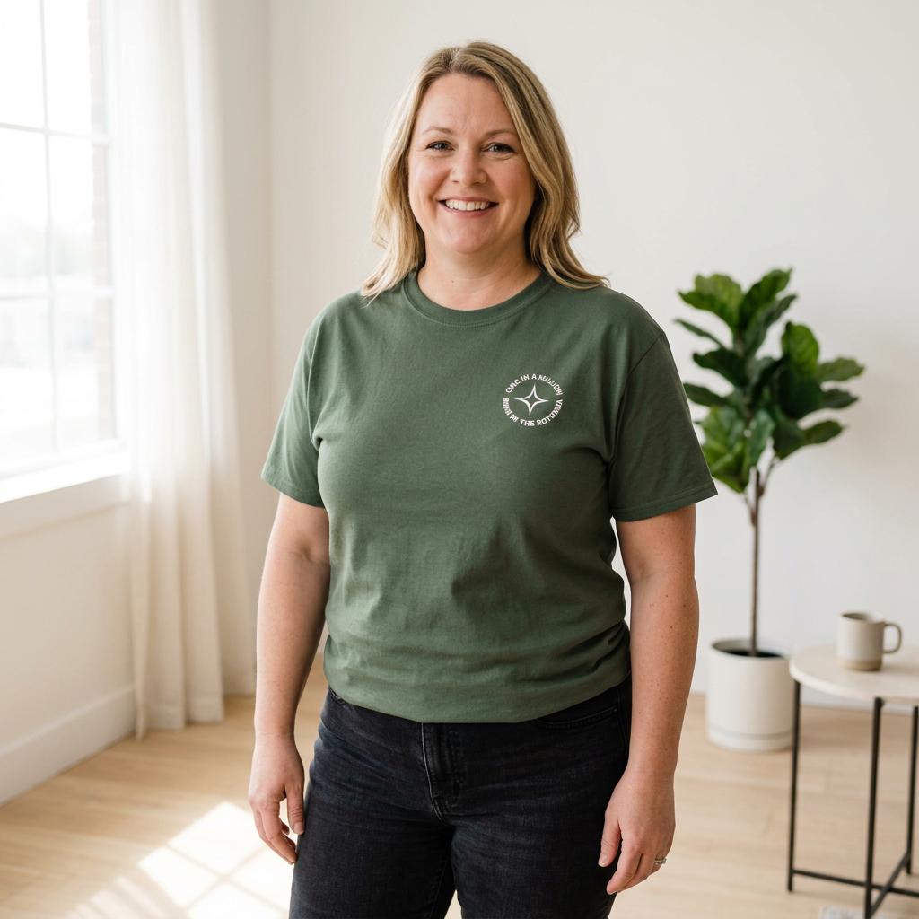 One in a Million Women's T-shirt - Minimal Design - Teens to Adults