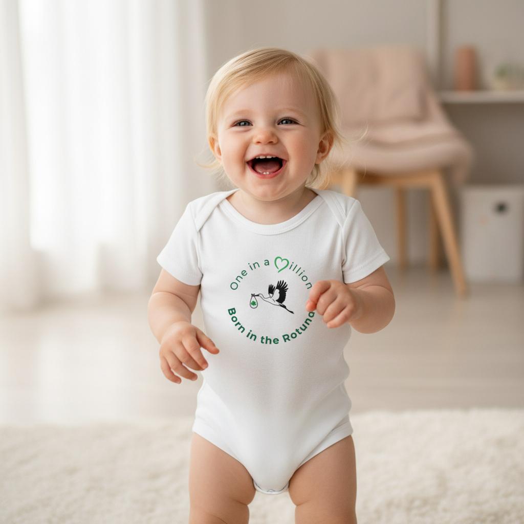 One in a Million Shamrock Baby Onesie