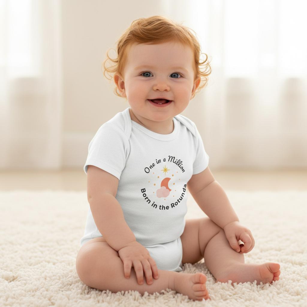 One in a Million Stars Baby Onesie