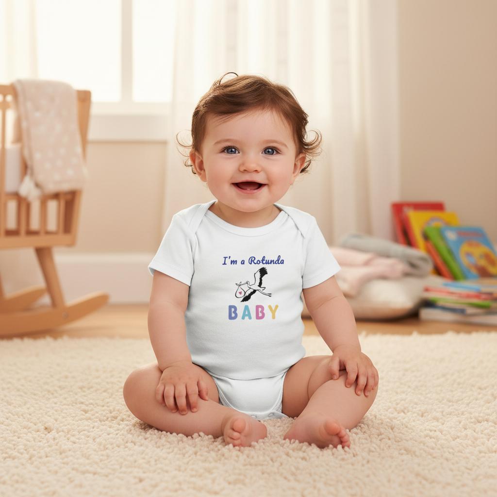 I'm a Rotunda Baby Short-sleeved Bodysuit
